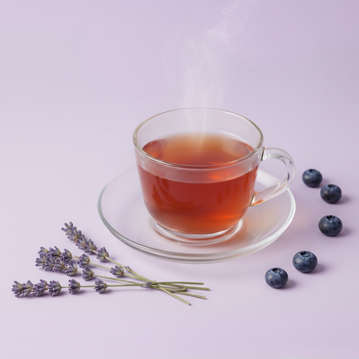 Organic Blueberry Lavender Tea - Antioxidant by Dakshin