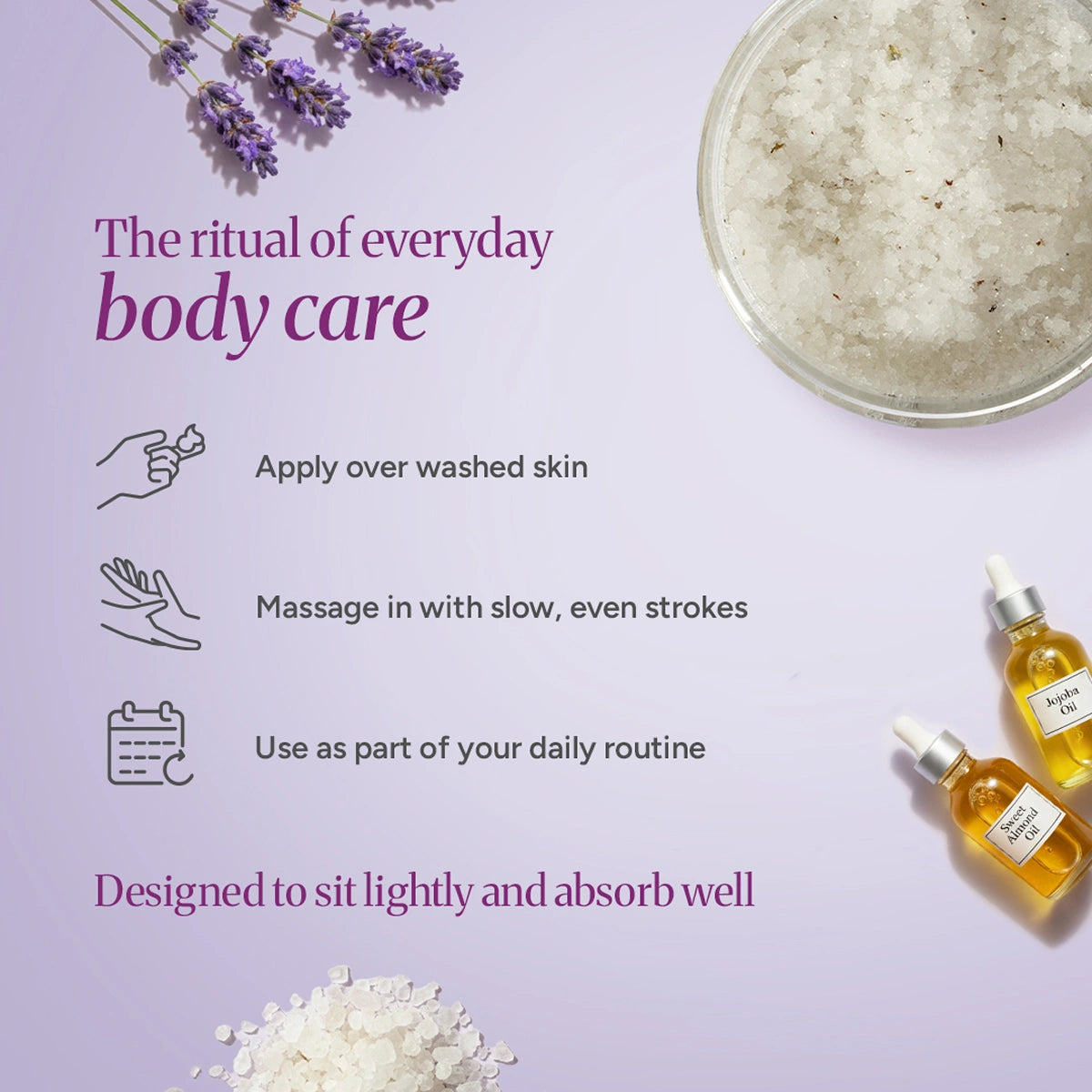 How to use Dakshin Serenity body scrub for gentle exfoliation