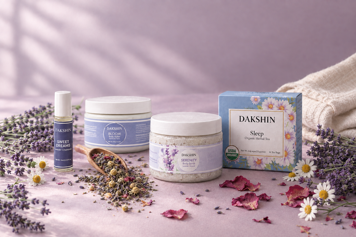Dakshin wellness ritual set with alternate Bloom Body Butter photo