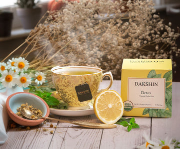 Organic Detox Herbal Tea - Cleanse & Renew by Dakshin