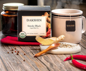 Organic Smoky Black Tea - Bold & Aromatic by Dakshin