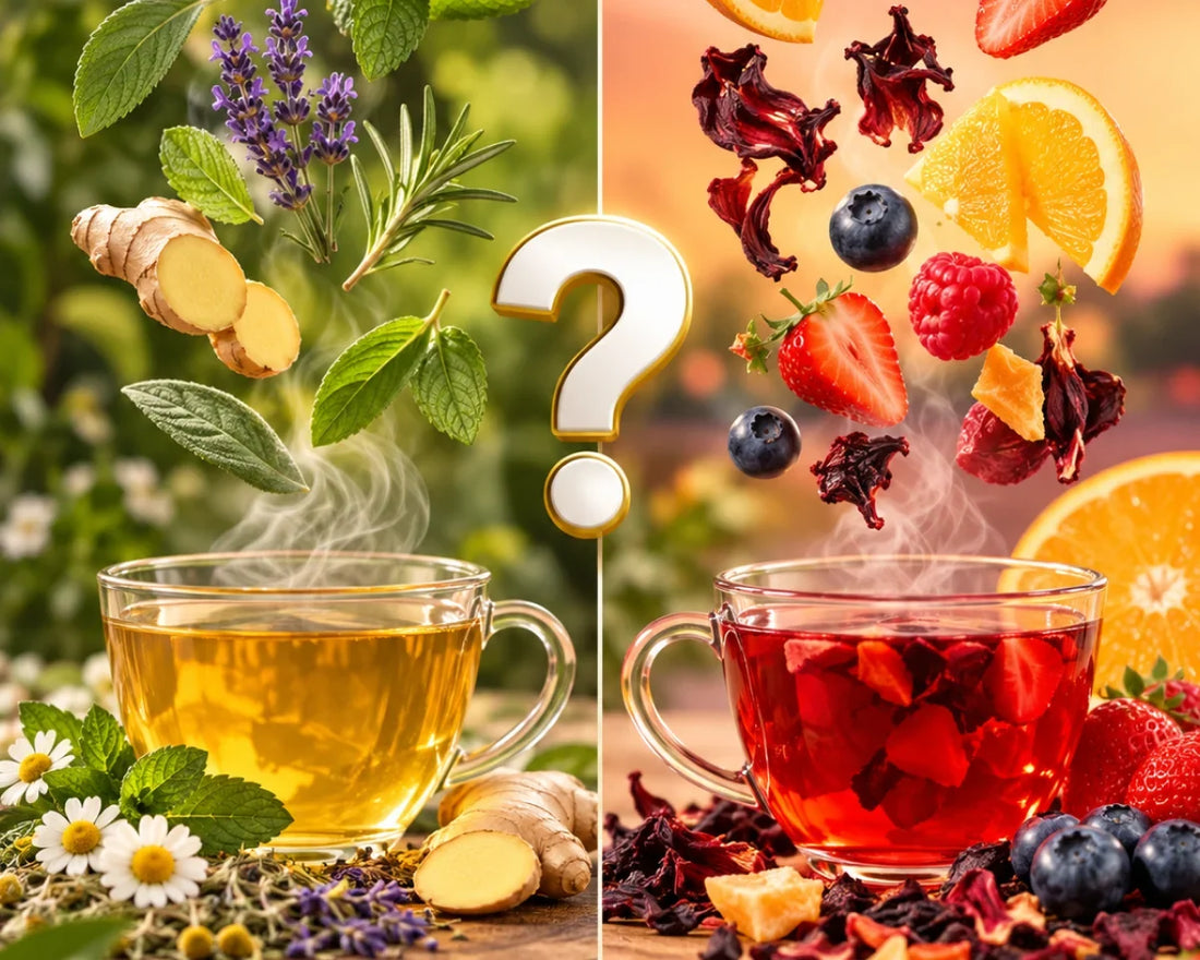 Herbal Tea vs. Fruit Tea: What’s the Difference?