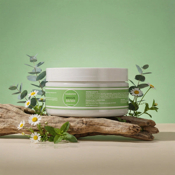 Breeze Body Butter by Dakshin with eucalyptus and spearmint extracts for refreshing skin nourishment