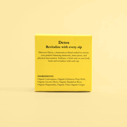 Organic Detox Herbal Tea - Cleanse & Renew by Dakshin