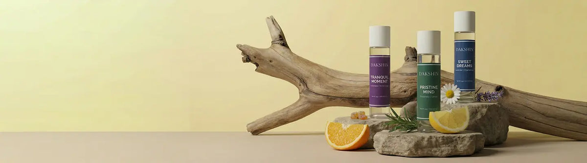Dakshin wellness oils collection for aromatherapy and relaxation