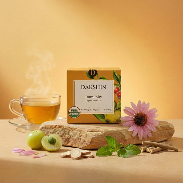 Organic Immunity Herbal Tea - Immune Boost by Dakshin