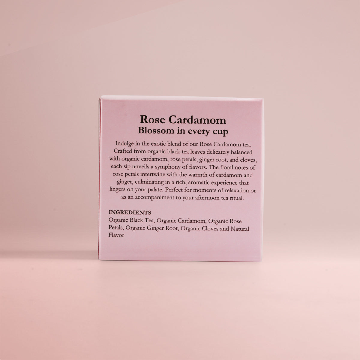 Organic Rose & Cardamom Tea - Calm Digestive by Dakshin
