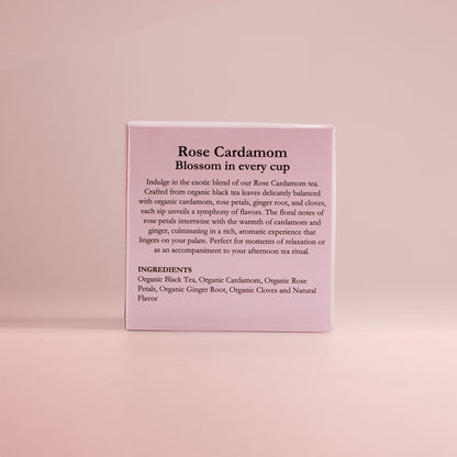 Organic Rose & Cardamom Tea - Calm Digestive by Dakshin