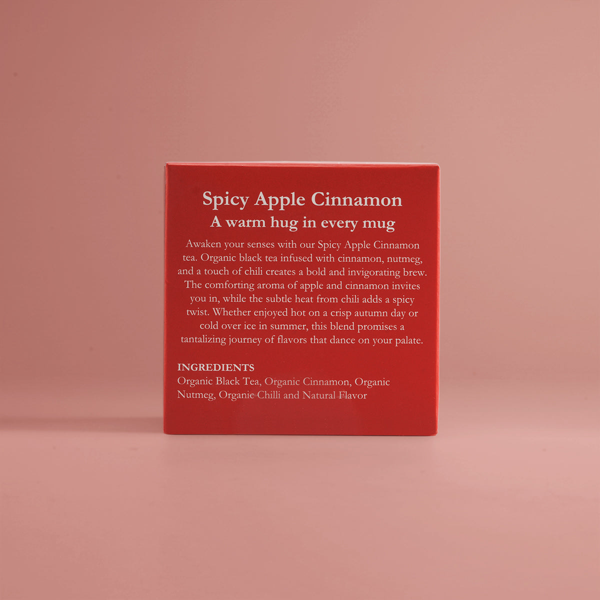 Organic Spicy Apple Cinnamon Tea - Cozy by Dakshin