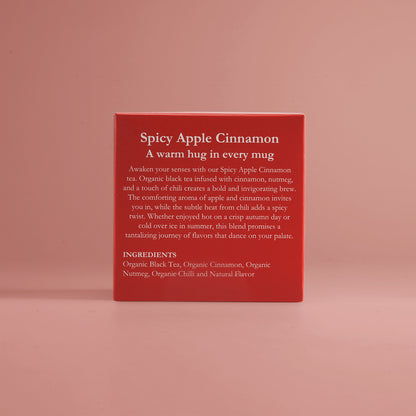 Organic Spicy Apple Cinnamon Tea - Cozy by Dakshin
