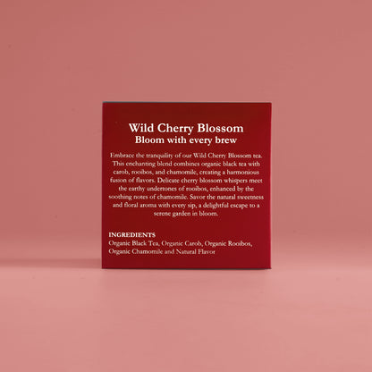 Organic Wild Cherry Blossom Tea - Wellness by Dakshin