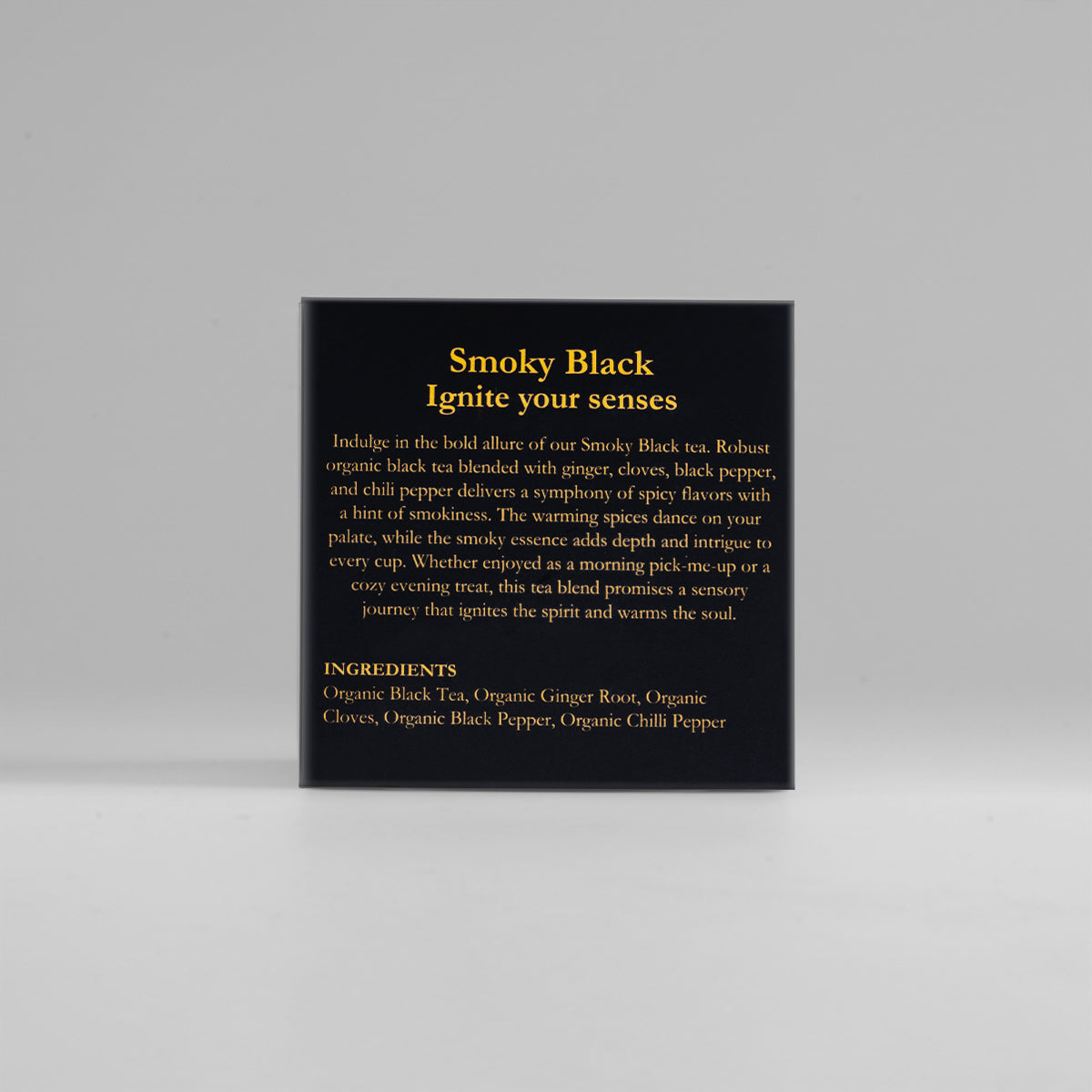 Organic Smoky Black Tea - Bold & Aromatic by Dakshin