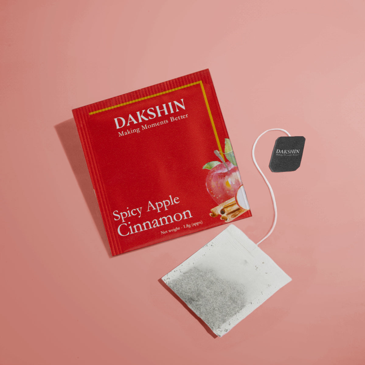 Organic Spicy Apple Cinnamon Tea - Cozy by Dakshin