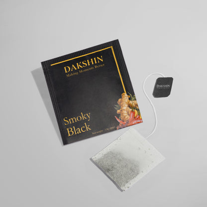 Organic Smoky Black Tea - Bold & Aromatic by Dakshin