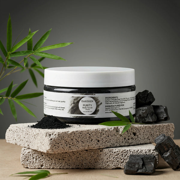 Dakshin Eternity cherry blossom body scrub with natural exfoliating ingredients