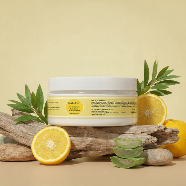Dakshin Radiance radiant glow body cream with natural nourishing ingredients