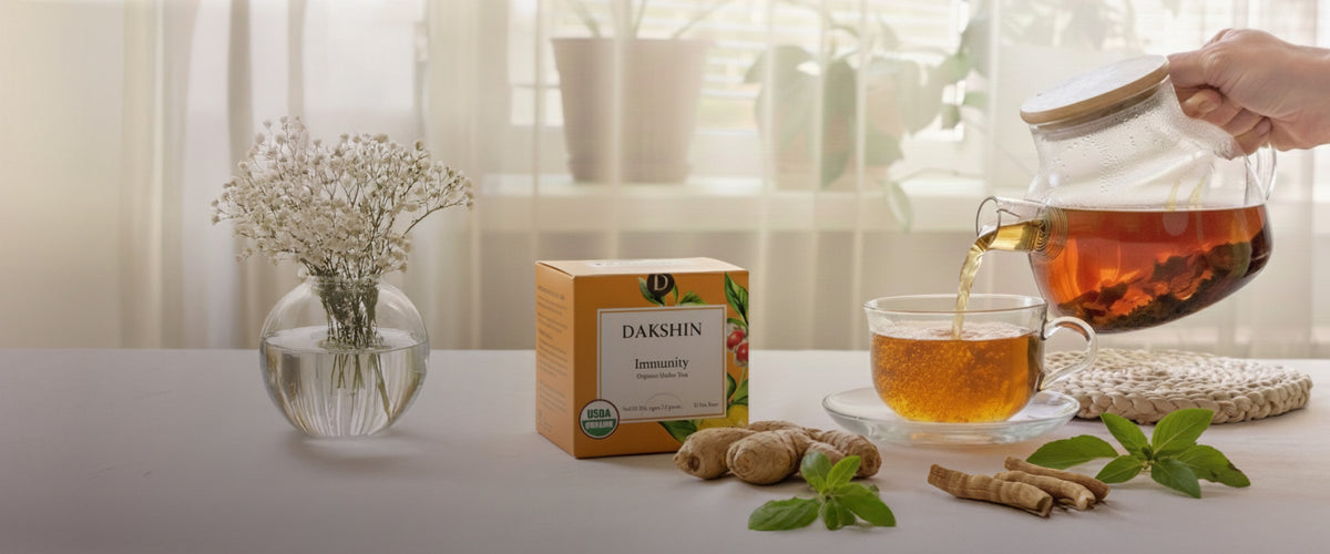Creative tea ideas with herbal infusions and natural spices