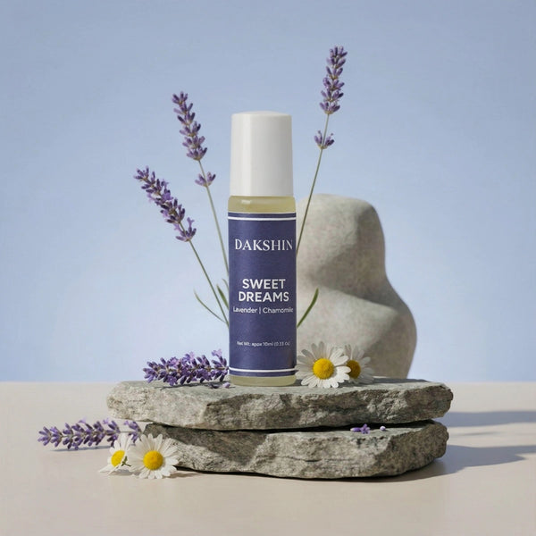 Dakshin Sweet Dreams essential oils for sleep with calming natural ingredients