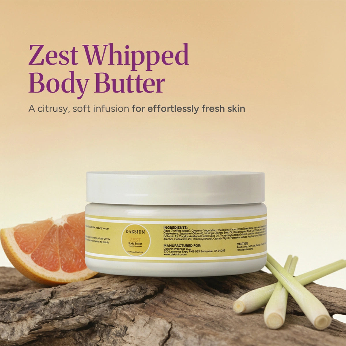 Body Butter - Zest by Dakshin
