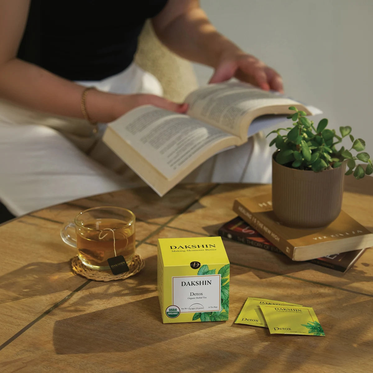 Organic Detox Herbal Tea - Cleanse & Renew by Dakshin