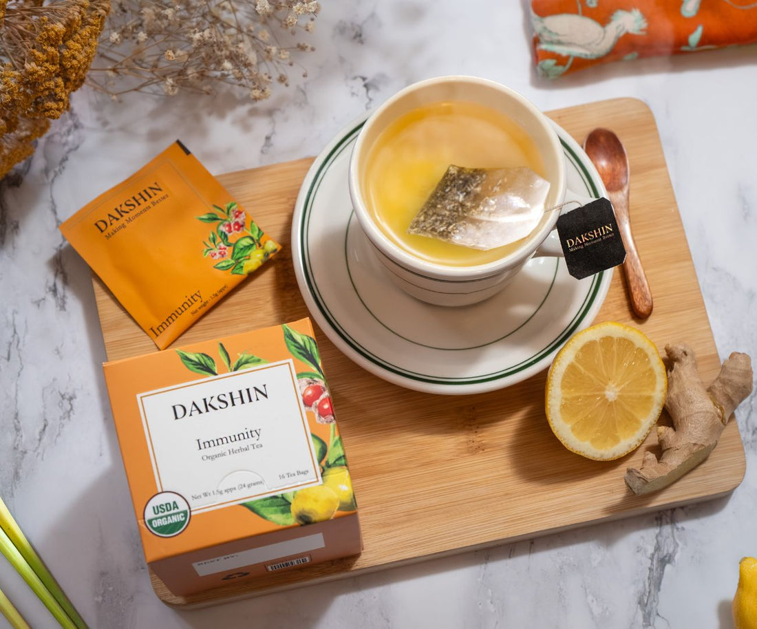 Organic Immunity Herbal Tea - Immune Boost by Dakshin